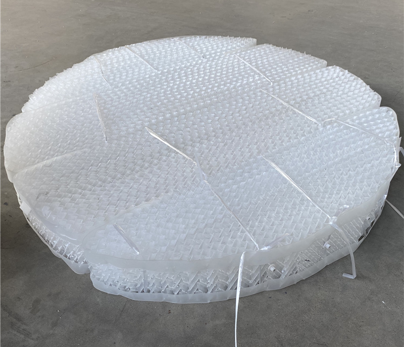 High Efficiency Plastic Structured Packing